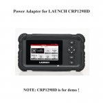 AC DC Power Adapter Wall Charger for LAUNCH CRP129HD Heavy Duty